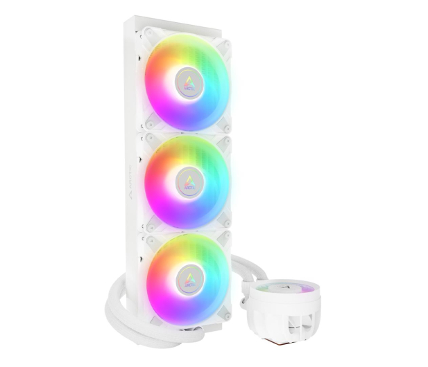 Arctic Liquid Freezer III ARGB White 360 3x120mm - 1224983 - zdjęcie 2
